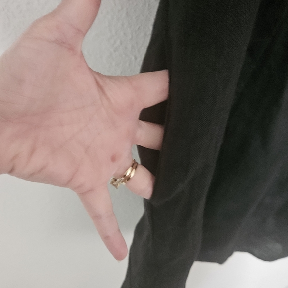 Touch 100% linen lagenlook tunic with pockets see measurements - Picture 4 of 13